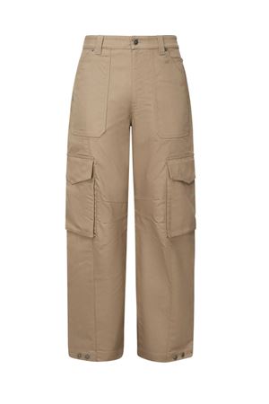 Beige cotton Leniin trousers GOLDEN GOOSE | GMP01868P00155815369